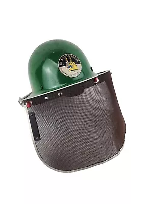 Vintage Msa Skullgard Fiberglass Full Brim Hard Hat Safety Helmet Bell Ringer  • $119.90