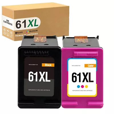 Ink Cartridge 61XL For HP Officejet 2620 4630 Deskjet 1000 1050 1510 2000 2050  • $37.99