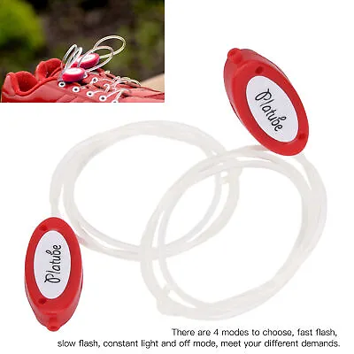 £7.54 • Buy LED Light Up Shoelaces Portable LED Light Laces For Concer For Large Festivals