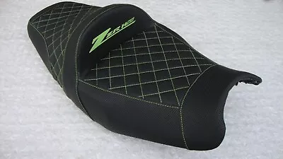 KAWASAKI ZZR1400 Seat Custom EXCHANGE In Stock GREEN CHECK # G54 • £339