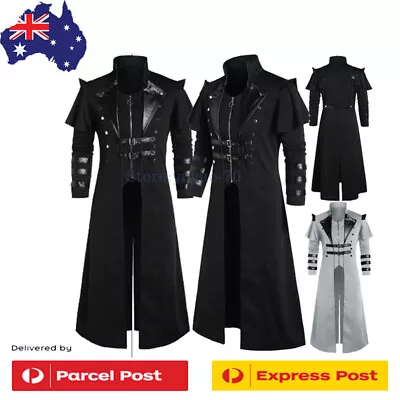 Vintage Renaissance Medieval Steampunk Assassin Elves Pirate Costume Adult Men • $35.92