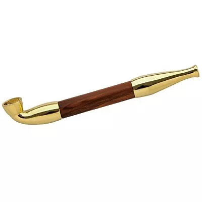 Tsuge Works Tobacco Pipe Marufuku Hookah Gold # 50933 Small From Japan 190611 • $63.61