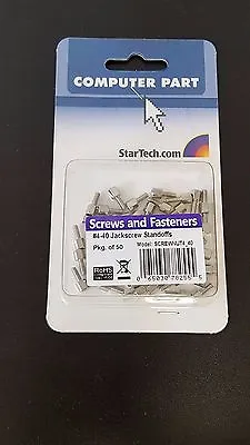 50 - 4-0 Jackscrew Standoffs Hex D-Sub Standoff Screws (Buy 3+ Free US Ship) • $8.50