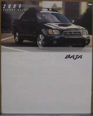 $14.25 • Buy 2004 Subaru Baja Brochure