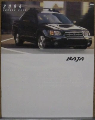 $14.25 • Buy 2004 Subaru Baja Brochure