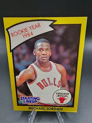 1990 Kenner Hasbro Startling Lineup Michael Jordan 1984 RC Bulls Rookie Year • $50