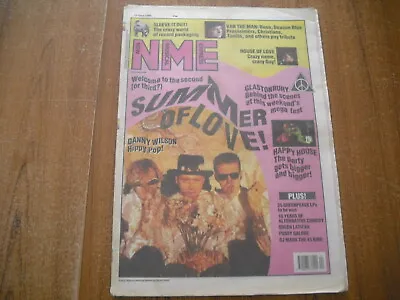 NEW MUSICAL EXPRESS - JUNE 17th 1989 - DANNY WILSON PUSSY GALORE GLASTONBURY • £2.99