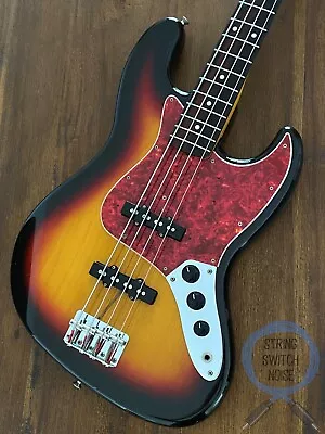 Fender Jazz Bass ‘62 3 Tone Sunburst 1999 Alder Body • $1250