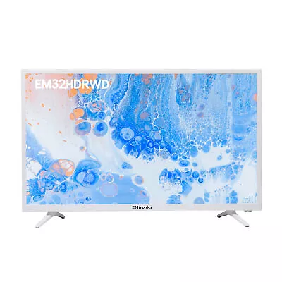 £159.99 • Buy EMtronics 32  Inch HD Ready LED TV With Built-in DVD Player 2x HDMI, USB - White
