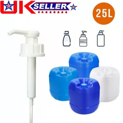 Manual Dispenser Pump For Most 25L Drum 25 Litre Containers UK • £10.89