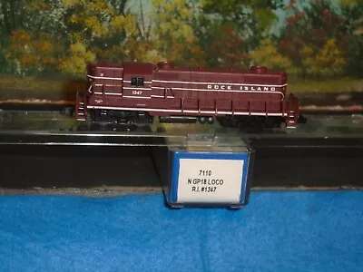 Life-like N Scale #7110 Gp18 Loco Rock Island #1347 • $79.99