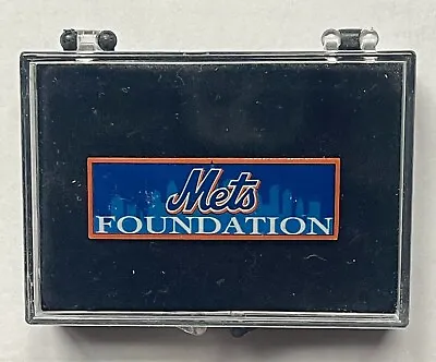 Vintage New York Mets Mlb Baseball Foundation Lapel Collectible Pin W/case-new • $9.99