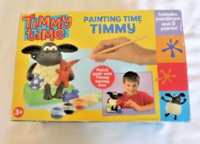 Paint Your Own Timmy Money Box BNIB (Aardman) • £3.99