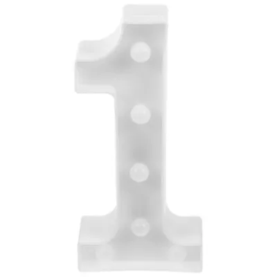LED Number Sign Lamp Bedroom Marquee Decorations • £10.58