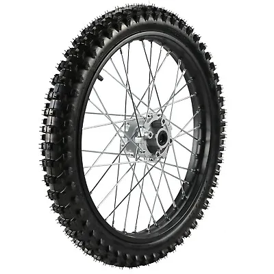 19  Inch 70/100-19 Front Wheel Tire Rim For TTR125 KX100 CR80 CRF Dirt Pit Bike • $134.57
