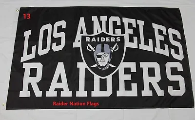 Los Angeles Raiders FLAG Time To Show Your Colors    • $16