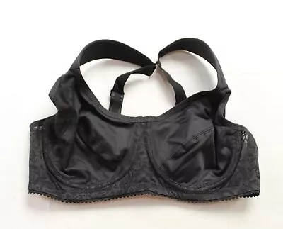 Miss Mary Of Sweden Women's Underwired Exhale Sports Bra DM9 Black Size US:36B • $29.99