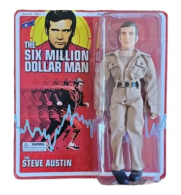 Six Million Dollar Man Steve Austin Action Figure Bif Bang Pow 2012 New  • $59.99