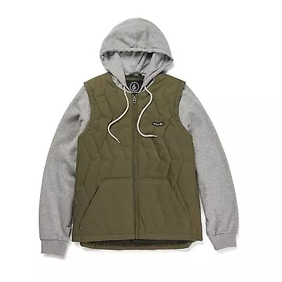 Volcom Men's September Puff Body Hooded Jacket • $100