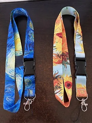 Van Gogh Painting Lanyard Choose Design *free Shipping* • $12.42