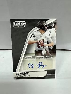 2022 Panini Threads Rookie Signatures EJ Perry #TH-EPE • $10