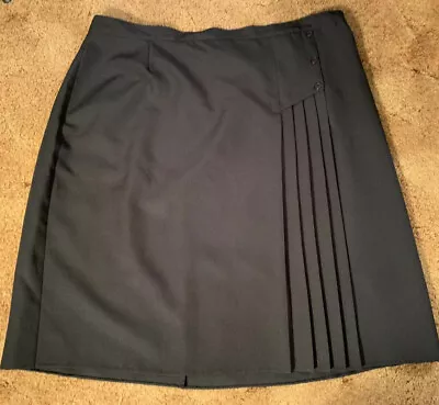 £12.62 • Buy NWT Black Kilt Style Skirt Sz 42 USA Made Boulevard East