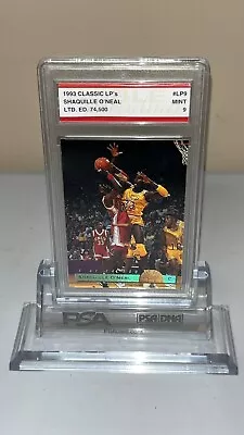 1993 Classic Draft Picks Shaquille O'Neal RC Rookie /74500 Noble Grading 9 MINT • $0.01