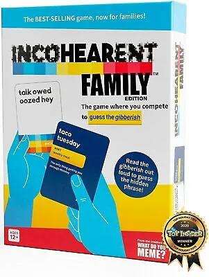 $35.95 • Buy What Do You Meme Incohearent Family Edition Card Game