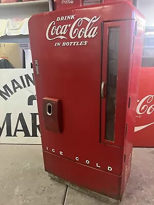 1950's Vintage Coca-Cola Vendo 110 6-Case Machine Original Coke PROJECT Machine! • $1999.99