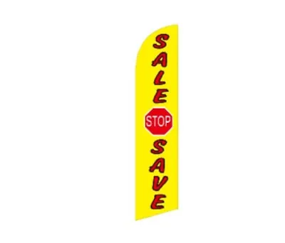 Sale Advertising Feather Flag Flutter Swooper Banner Sale   • $13.99