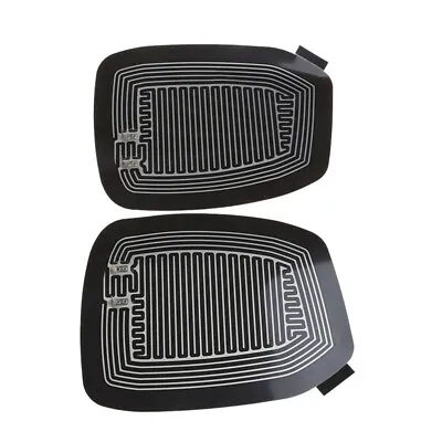 2x Quick Warm 12V Car Side Mirror Glass Heater Heated Defogger Pad Mat Universal • $18.80
