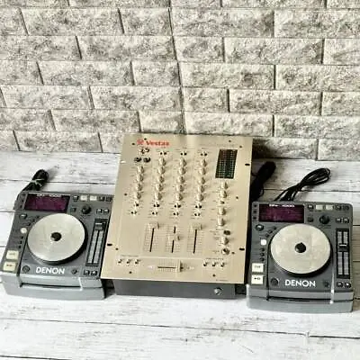 Vestax DJ Mixer DENON Controller Set Of 2 • $1011.16