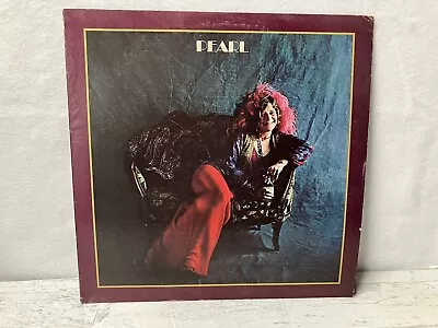 JANIS JOPLIN - PEARL. 33 Vinyl Record. Vintage • $14.99