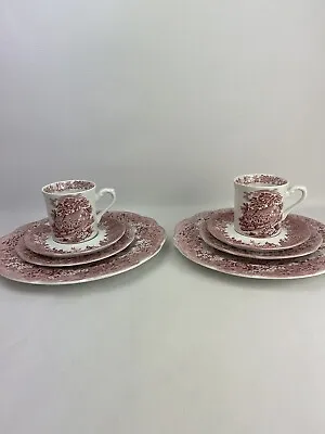 J&G Meakin Romantic England Anne Hathaway's Cottage Set Service For Two • $65