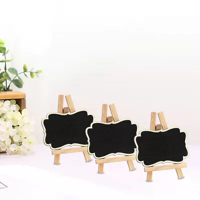  3 Pcs Little Chalkboard Signs Seating Chart Labels Decorative Frame • $9.29