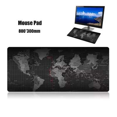 Mouse Pad Extra Large Gaming Extended Soft Desk Mat Non Slip For PC Laptop 80*30 • $12.88