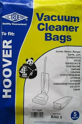 Hoover Junior Paper Dust Bags Bags X 10 (2 X Packets Of 5)  • £6.60