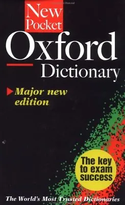 £2.96 • Buy The New Pocket Oxford Dictionary,H.W. Fowler, F.G. Fowler, Catherine Soanes