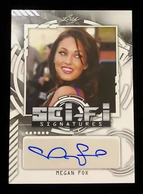 Megan Fox 2016 Leaf Pop Century Autograph Signed✨sci-fi Card ✨ • $99.99