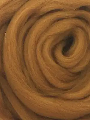 Brown Cinnamon Spice Wool Roving Spin Into Yarn Or Felt Wool Into Crafts • $5.10