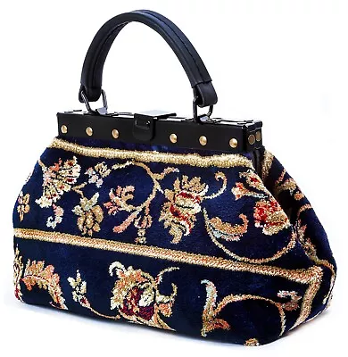 CLASSIC VICTORIAN-STYLE MARY POPPINS CARPET BAG. NEW From LONDON. FREE DELIVERY • $372.90