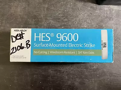 Assa Abloy Hes 9600 Surface Mounted Electric Strike(9600-630) Brand New Open Box • $190