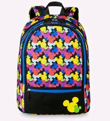 Disneyland Disney Parks Mickey Mouse Large Backpack Bag Nwt • $59.99