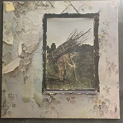 Led Zeppelin IV ZOSO Vinyl LP Gatefold Vintage 1971 US SD-7208 FULLY TESTED • $18