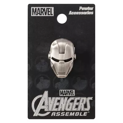 Lapel Pin - Marvel - Iron Man Marvel Pewter Mask Helmet Avenger Fan Gift • $8.67