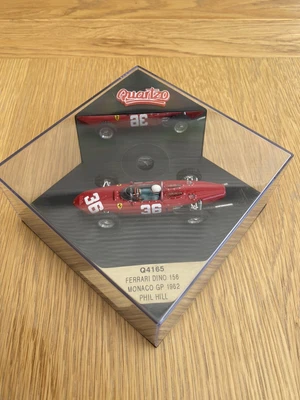 £130 • Buy Limited Edition Quartzo 1:43 ScaleFerrari Dino 156 Monaco GP 1962 Phil Hill
