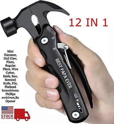 Multi Tools Purpose Camping Emergency Survival Axe Hatchet Hammer Gear Kit Set • $13.89