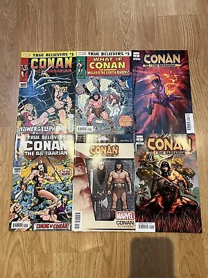 Conan The Barbarian Comics Bundle X6 • £14.99