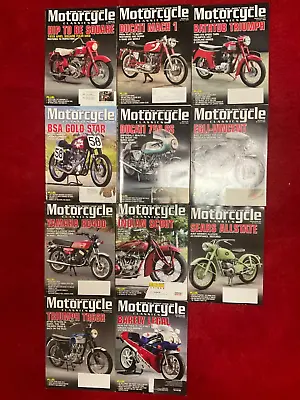 Motorcycle Classics Magazine Collection. 11 Editions. • $19.95