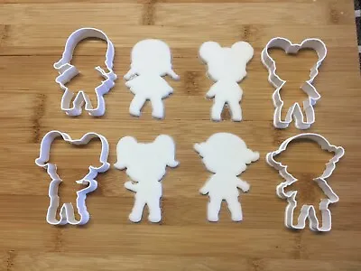 LoL Doll Set Of 4 Cookie Cutter Biscuit Pastry Fondant Cutter • £6.99